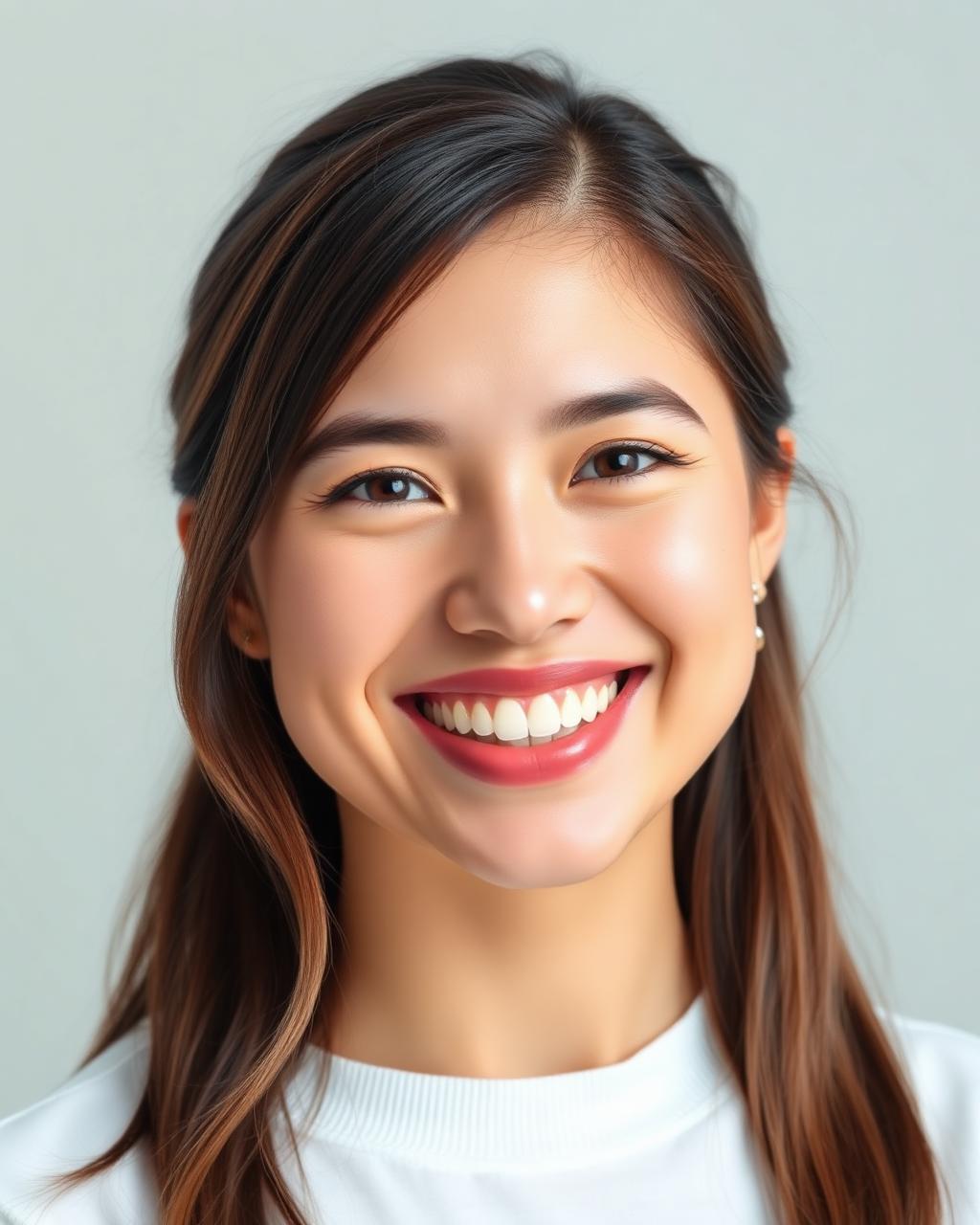 Patient with a bright confident smile
